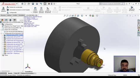 como desenhar torno cnc no solidwork|CAM .